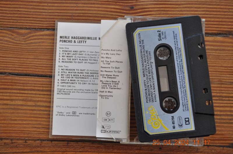 Merle Haggard/Willie Nelson - Poncho & Lefty (Cassette)