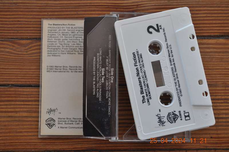 The Blasters - Non Fiction (Cassette)