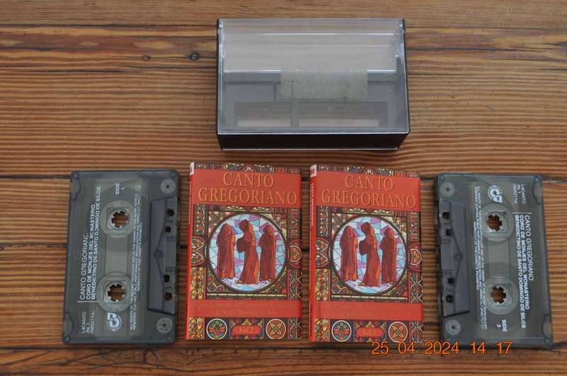 Canto Gregoriano - Coro De Monjes Del Monasterio (Double Cassette)