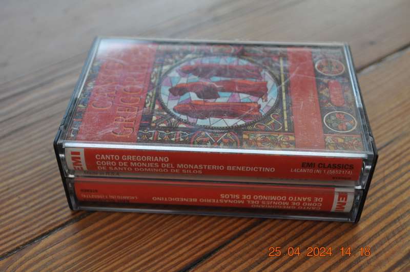 Canto Gregoriano - Coro De Monjes Del Monasterio (Double Cassette)