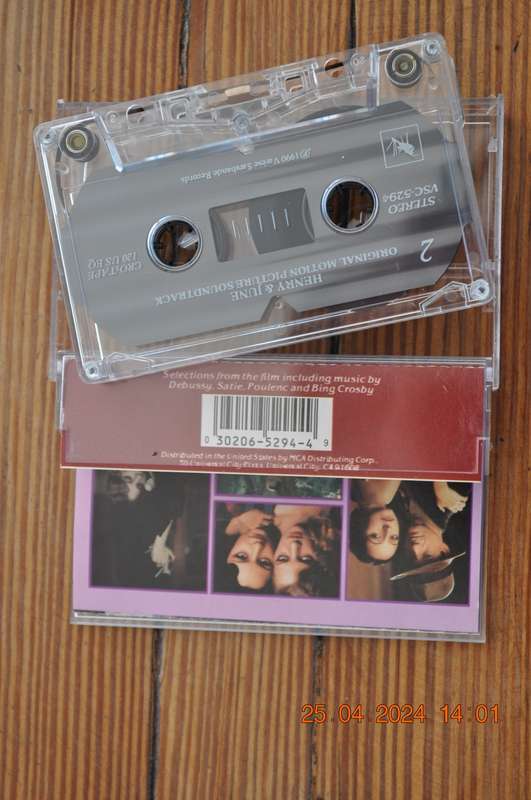 Henry & June - Soundtrack (Cassette)