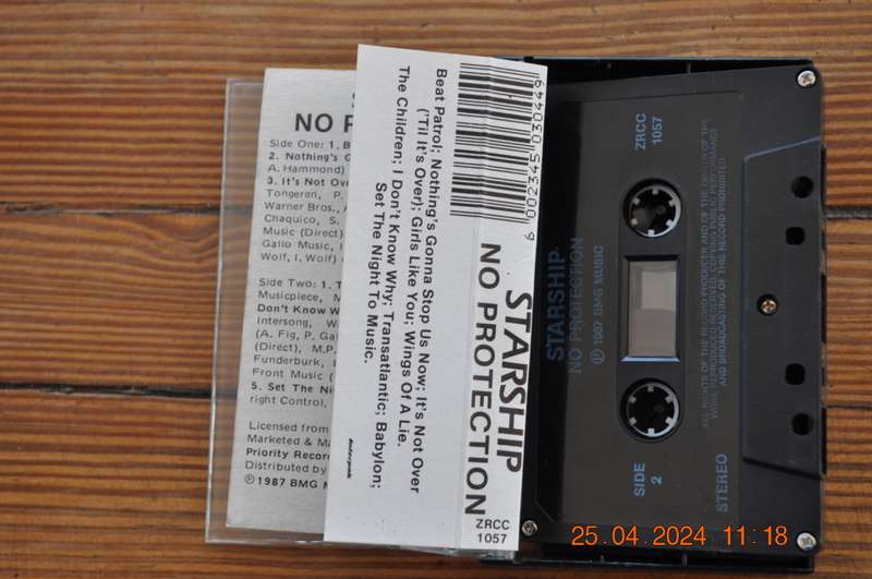 Starship - No Protection (Cassette)