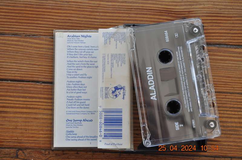 Aladdin - Soundtrack (Cassette)