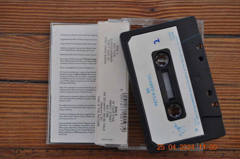 Peter Gabriel - So (Cassette)
