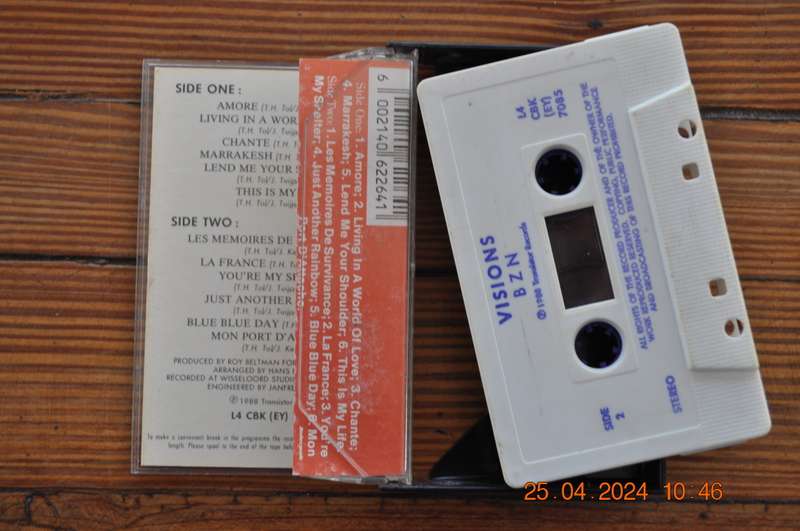 BZN - Visions (Cassette)