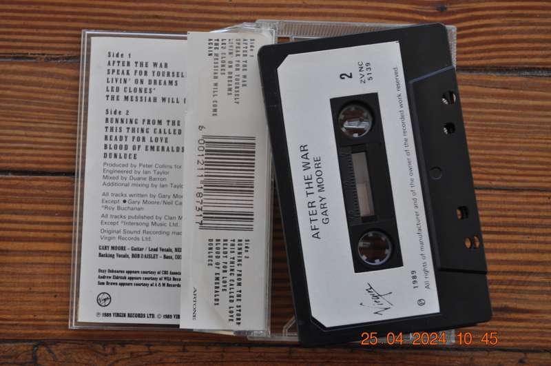 Gary Moore - After The War (Cassette)