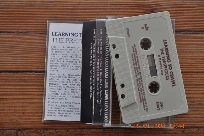 The Pretenders - Learning To Crawl (Cassette)