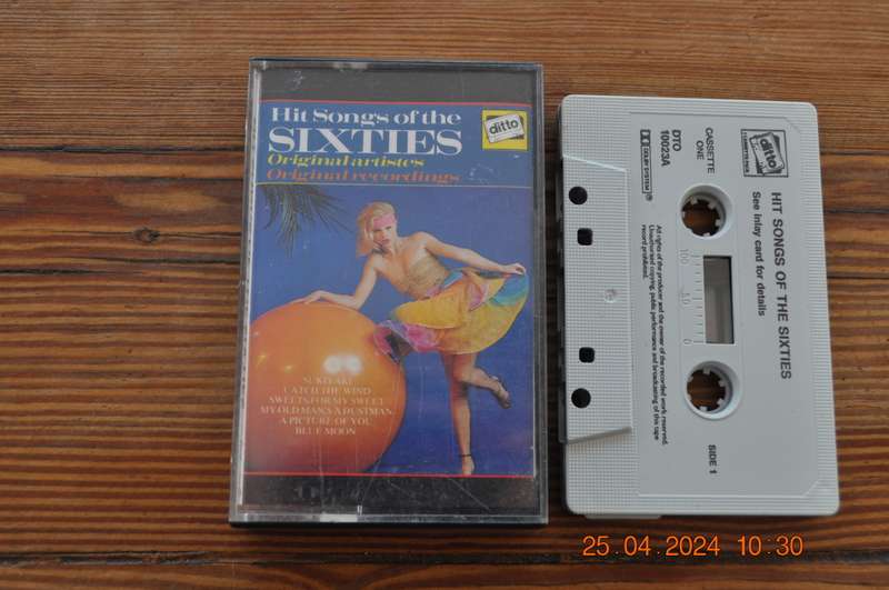 Hit Songs Of The Sixties - Various (Cassette)