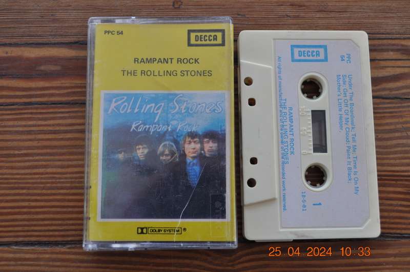 The Rolling Stones - Rampant Rock (Cassette)