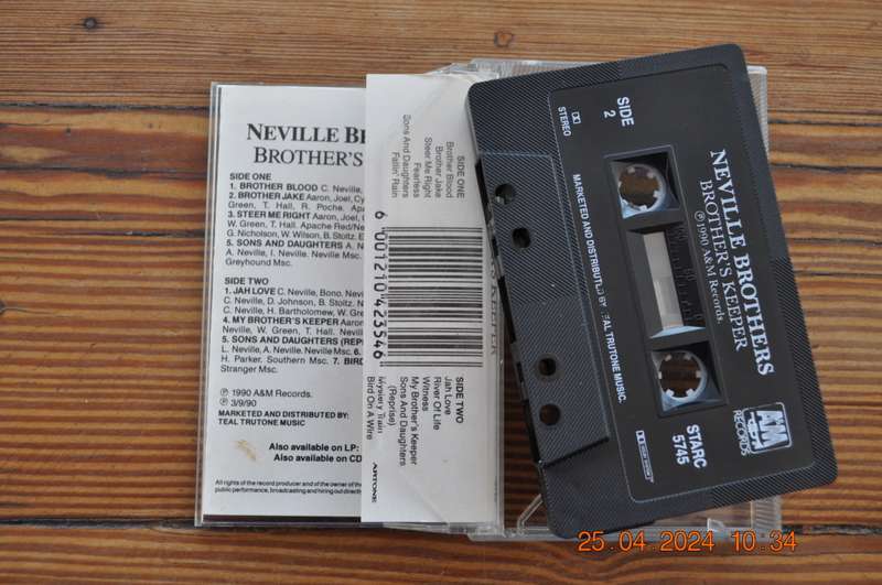 Neville Brothers - Brother`s Keeper (Cassette)