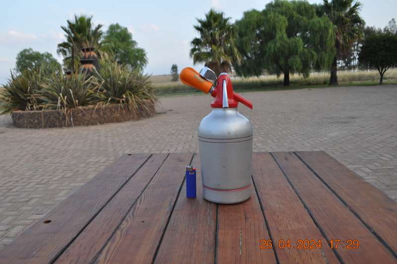 Vintage Soda Syphon Bottle