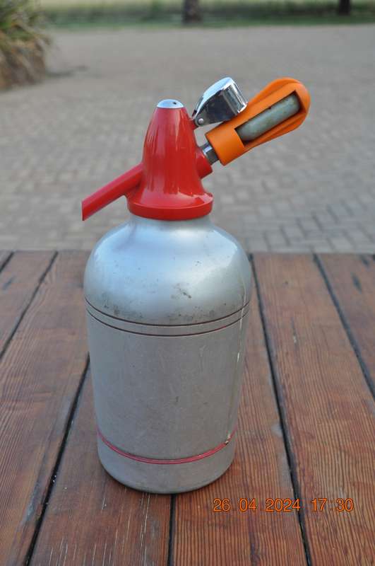 Vintage Soda Syphon Bottle