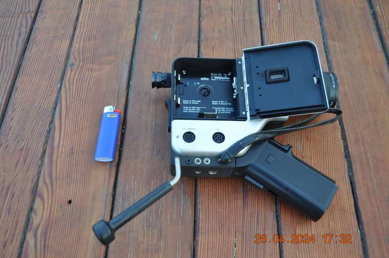 Vintage Braun Nizo 2056 Super 8mm Movie Camera