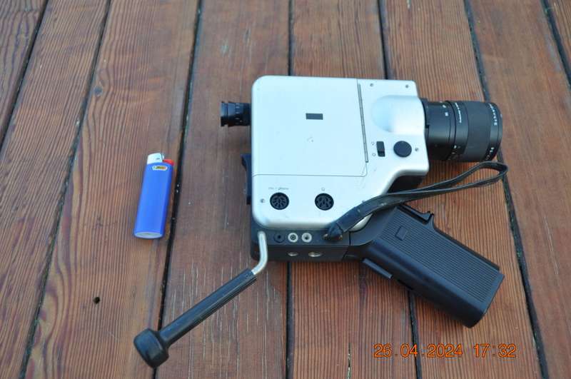 Vintage Braun Nizo 2056 Super 8mm Movie Camera