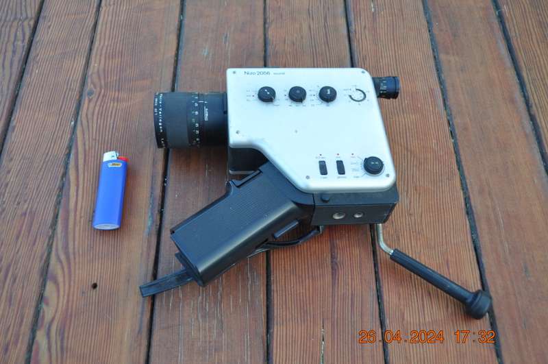 Vintage Braun Nizo 2056 Super 8mm Movie Camera