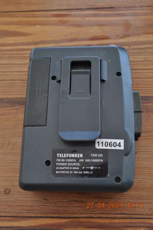 Vintage Telefunken Walkman Radio