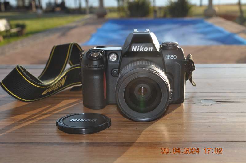 Nikon F80 Film Camera With Lens (not digital)