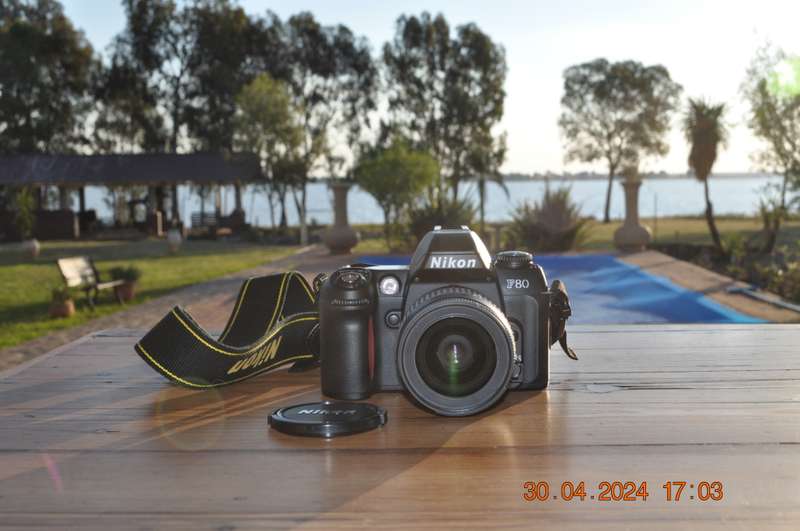 Nikon F80 Film Camera With Lens (not digital)
