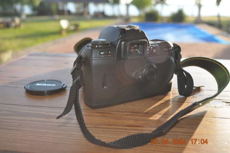 Nikon F80 Film Camera With Lens (not digital)