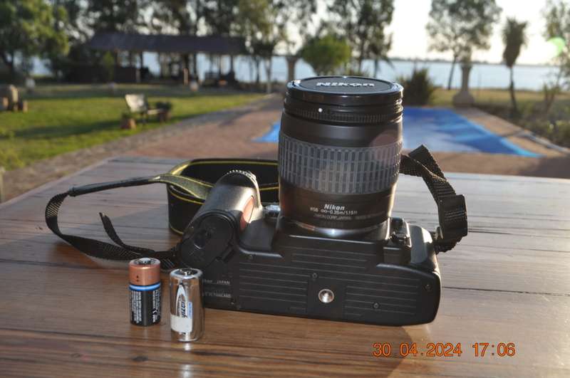 Nikon F80 Film Camera With Lens (not digital)