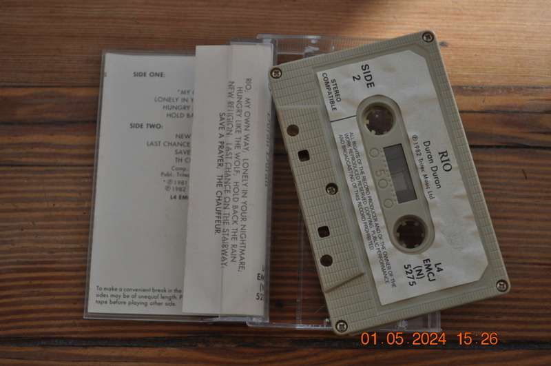 Duran Duran - Rio (Cassette)