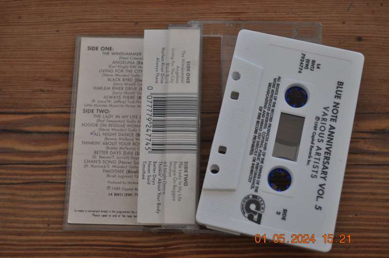Blue Note 50th Anniversary Collection - Vol 5 : Lighting The Fuse 1970-1989 (Cassette)