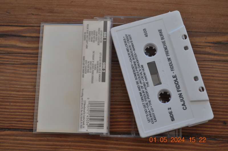 Cajun Fiddle - Fiddlin` Frenchie Burke (Cassette)