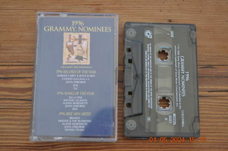 1996 Grammy Nominees - Various (Cassette)