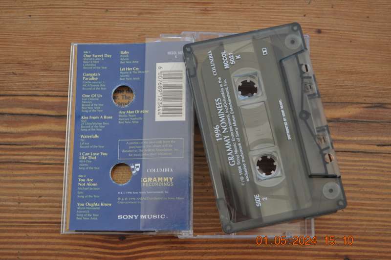 1996 Grammy Nominees - Various (Cassette)
