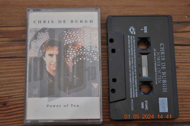 Chris de Burgh - Power Of Ten (Cassette)