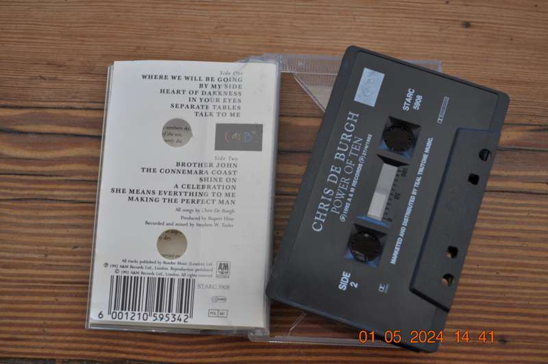 Chris de Burgh - Power Of Ten (Cassette)