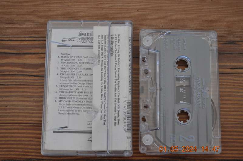 Fred Astaire Sings Gershwin - Nice Work (Cassette)