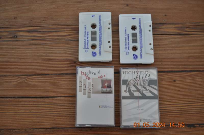 Highveld Hits - Vol 1 & 2 : Various (2 x Cassettes)