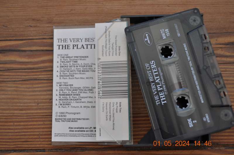 The Platters - The Very Best Of (Cassette)