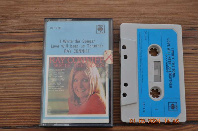 Ray Conniff - I Write The Songs/Love Will Keep Us Together (Cassette)