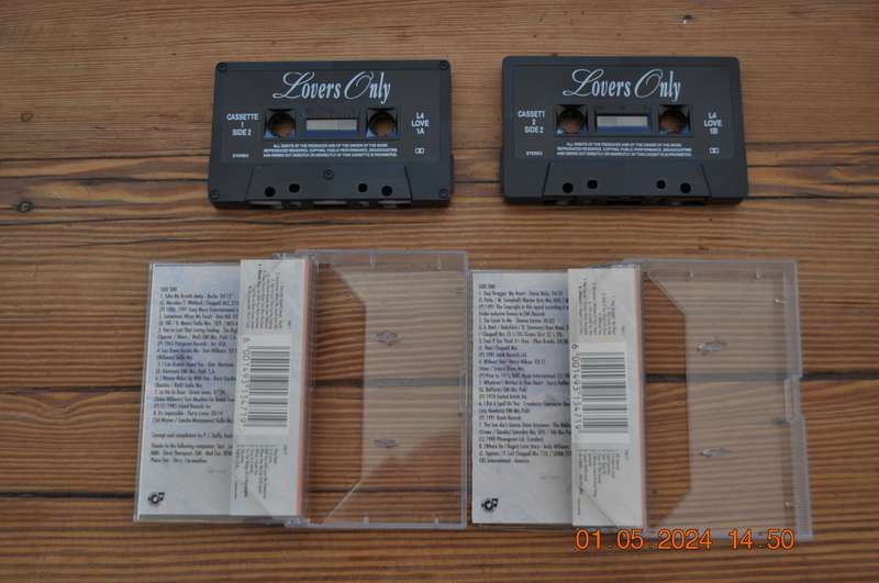 Lovers Only - Various (2 x Cassettes)