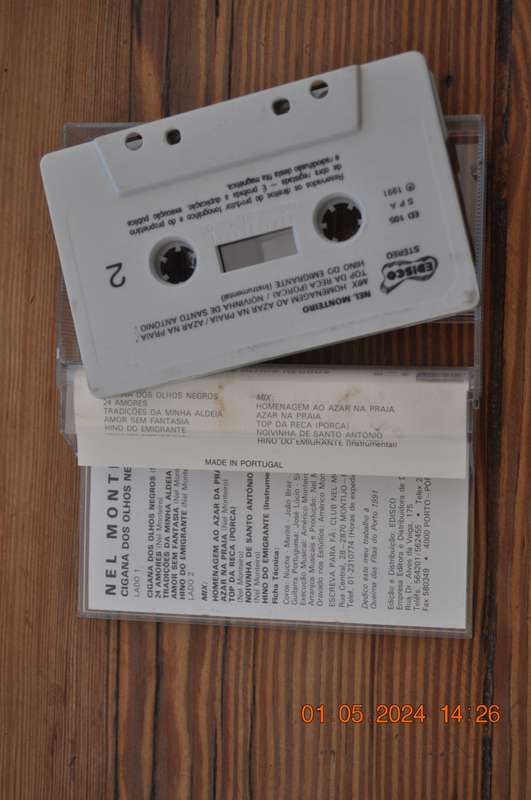 Nel Monteiro - Cigano Dos Olhos Negros (Cassette)