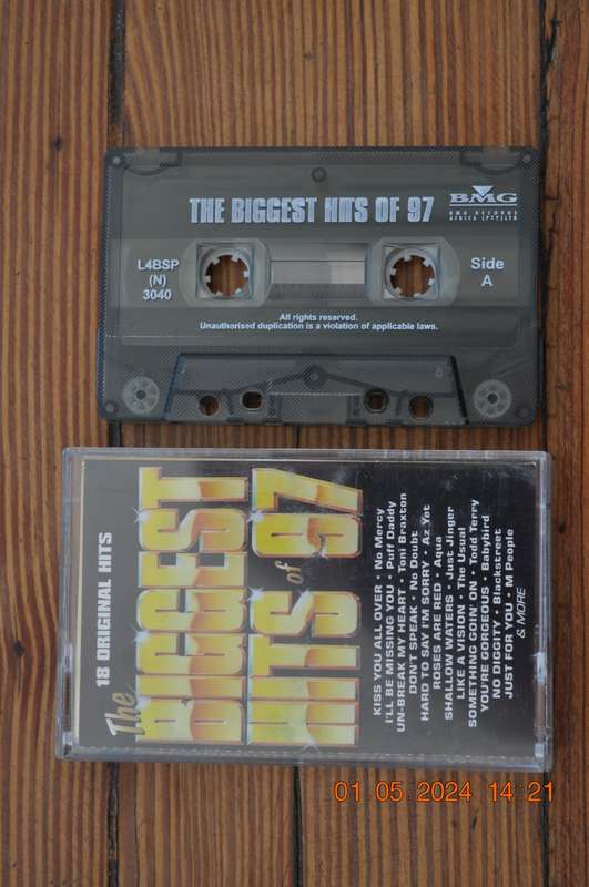 The Biggest Hits Of 97 - Various (Cassette)
