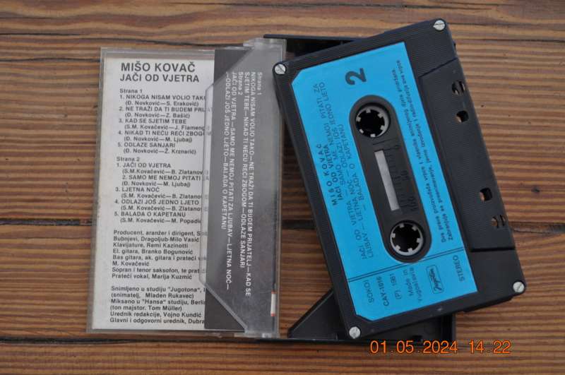Miso Kovac - Jaci Od Vjetra (Cassette)