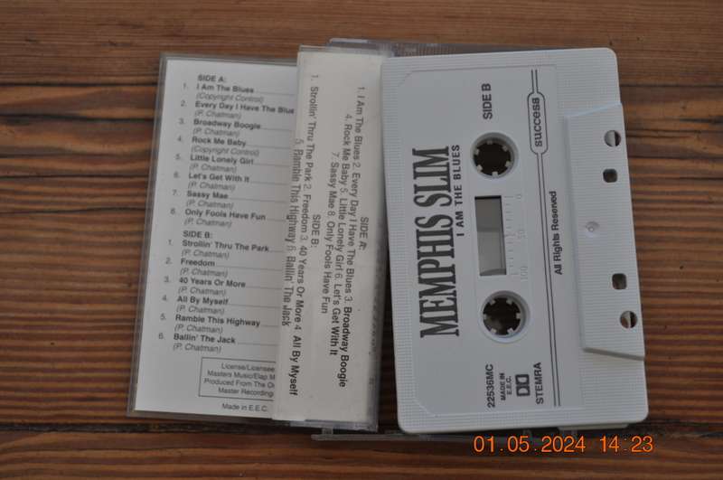 Memphis Slim - I Am The Blues (Cassette)