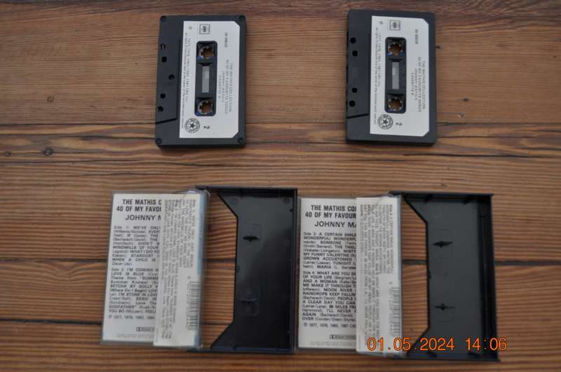 Johnny Mathis - The Mathis Collection : 40 Of My Favourite Songs (2 x Cassettes)