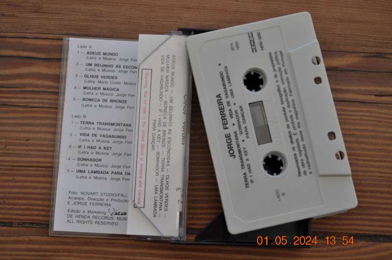 Jorge Ferreira - Olhos Verdes (Cassette)