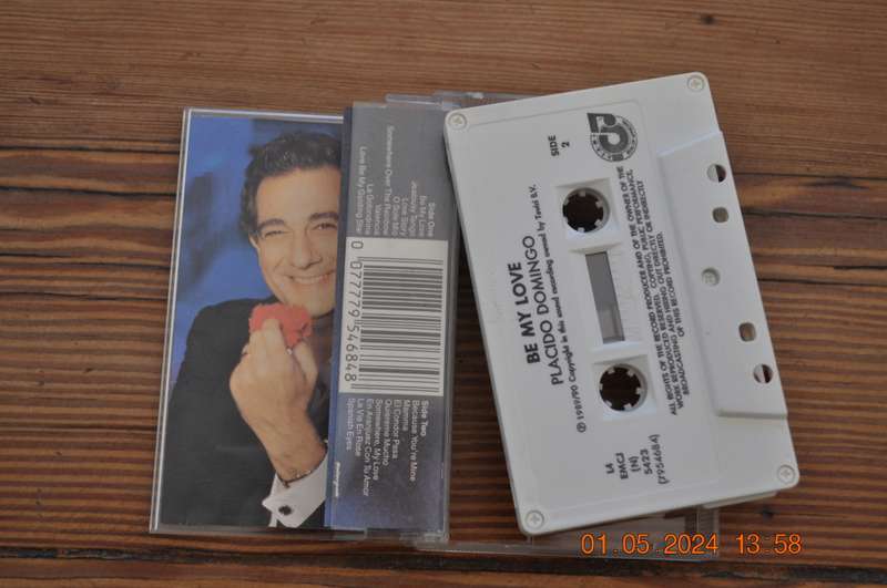 Placido Domingo - Be My Love (Cassette)