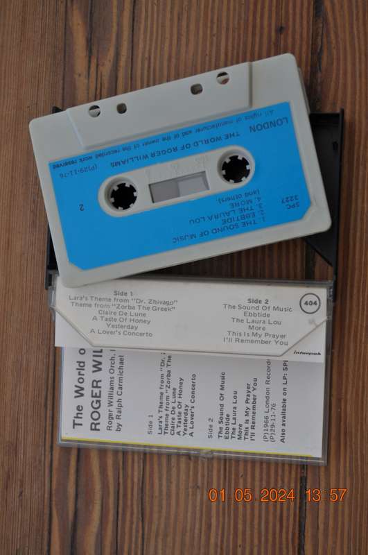 Roger Williams - The World Of (Cassette)