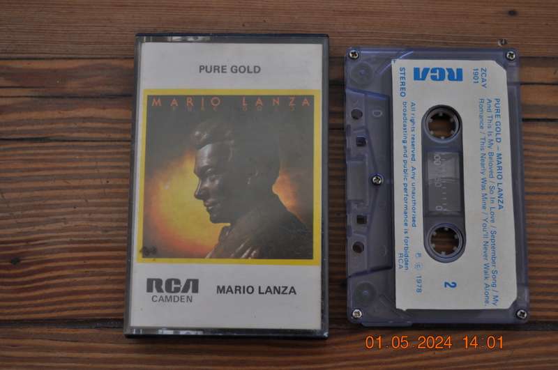 Mario Lanza - Pure Gold (Cassette)