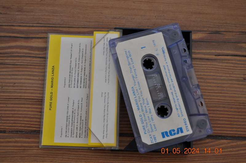 Mario Lanza - Pure Gold (Cassette)