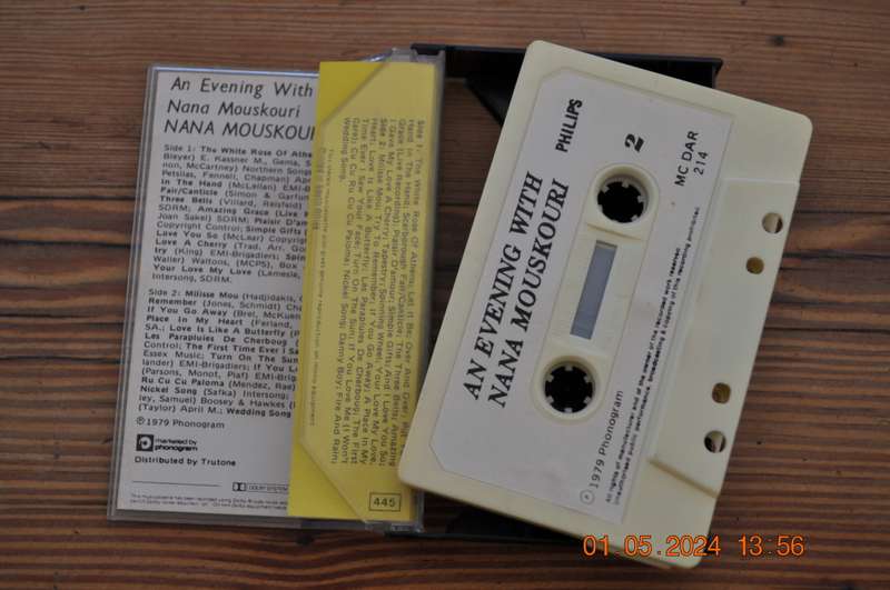 Nana Mouskouri - An Evening With (Cassette)
