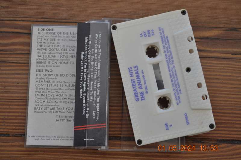 The Animals - Greatest Hits (Cassette)