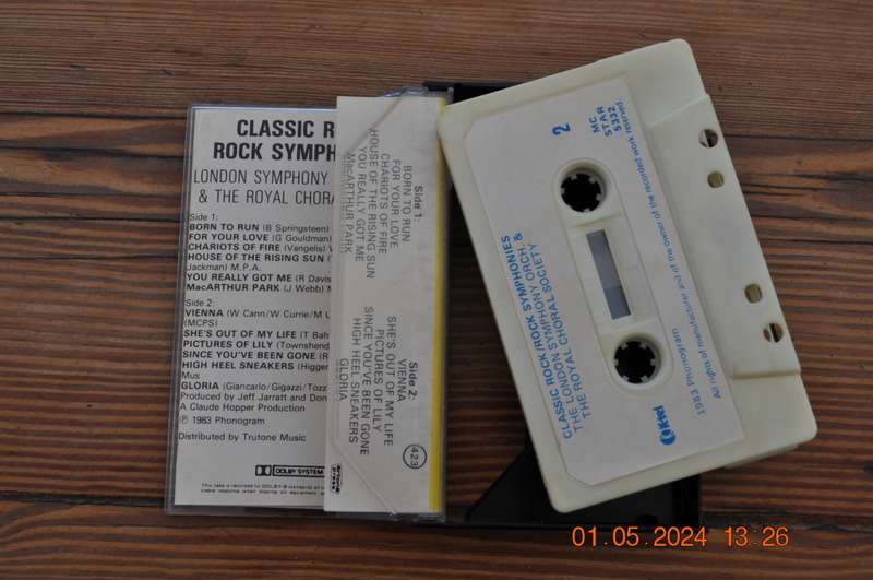 Classic Rock - Rock Symphonies (Cassette)