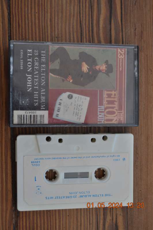 Elton John - 23 Greatest Hits (Cassette)